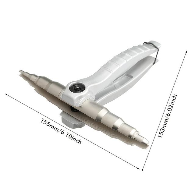 TEMU Swaging Tool Pipe Tube Expander Hand Expanding Tool Refrigeration Tube Expander For Copper 1/4in 5/16in 3/8in 1/2in 5/8in 3/4in 7/8in