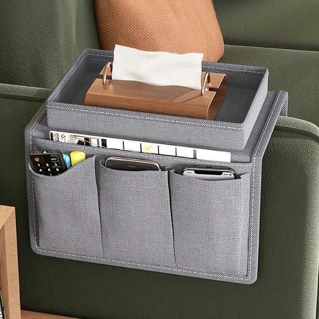 TEMU 吊り下げ収納バッグ、リモコン収納バッグ、ソファチェア棚用収納バッグ
