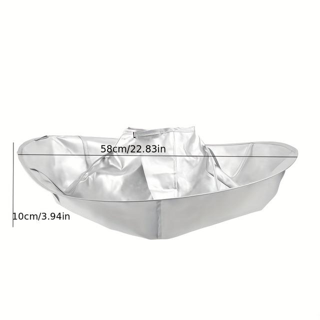 TEMU Nastavitelná stříhací plášť - Skládací stříhací deštník - Vhodné pro dospělé ženy a muže, pro použití v salonu i