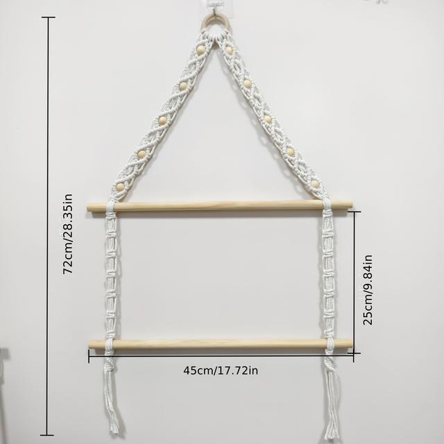 TEMU 手織り二重タオ、ティッシュペーパーラック、収納ラック、ホームステイやホテルの壁掛け用インテリア