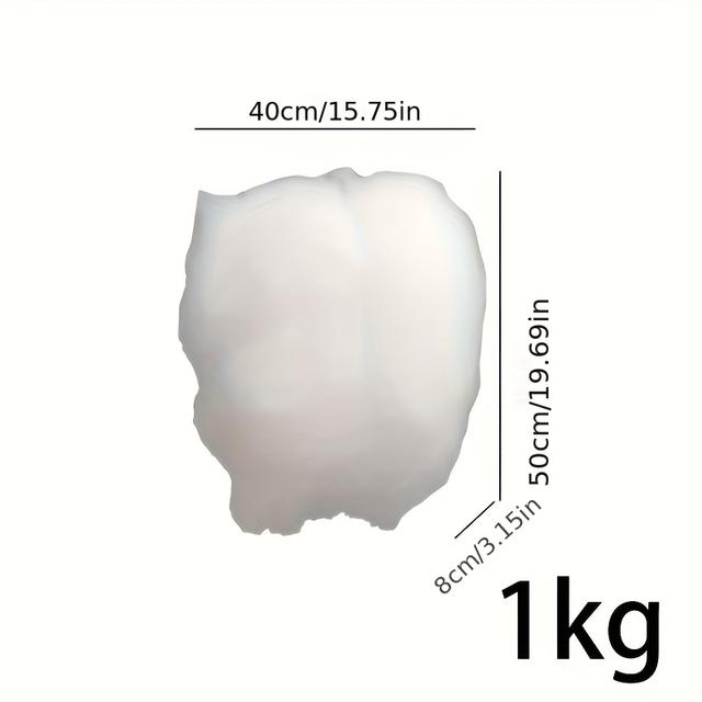 TEMU 1pc Artificial Snow For Christmas - Realistic Snowflakes & Snow, Indoor/outdoor Winter Wonderland Suitable For , New Year', Winter Parties - Decorations