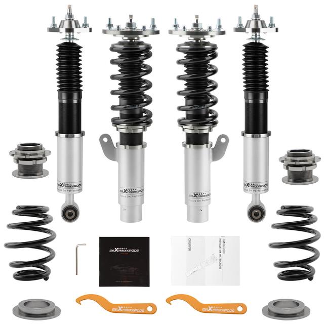 TEMU 24-stage Adjustable Coilovers For E46 Rwd From 1999 To 2005