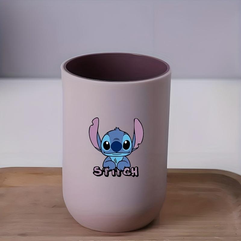 TEMU 1pc Stitch Cute Cartoon Bathroom Mouthwash Cup, Suitable For 6 Family To Use
