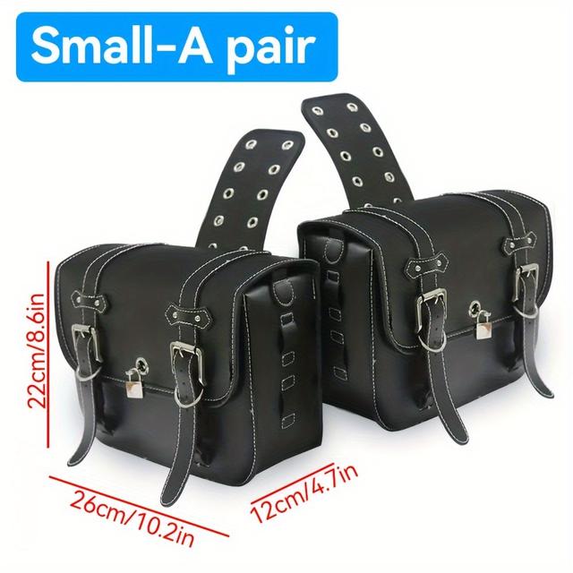 TEMU A Pair For Xl 883 1200 For /for /for Motorcycle Bag Large Capacity Motorbike Side Bags Storage Tool