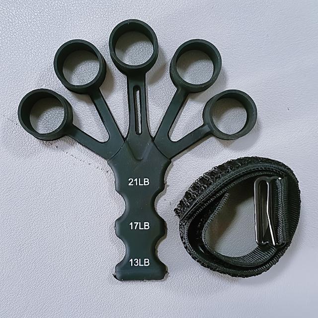 TEMU Adjustable Hand Grip Strength Trainer, Finger Strength Trainer, Finger Grip Strength Trainer