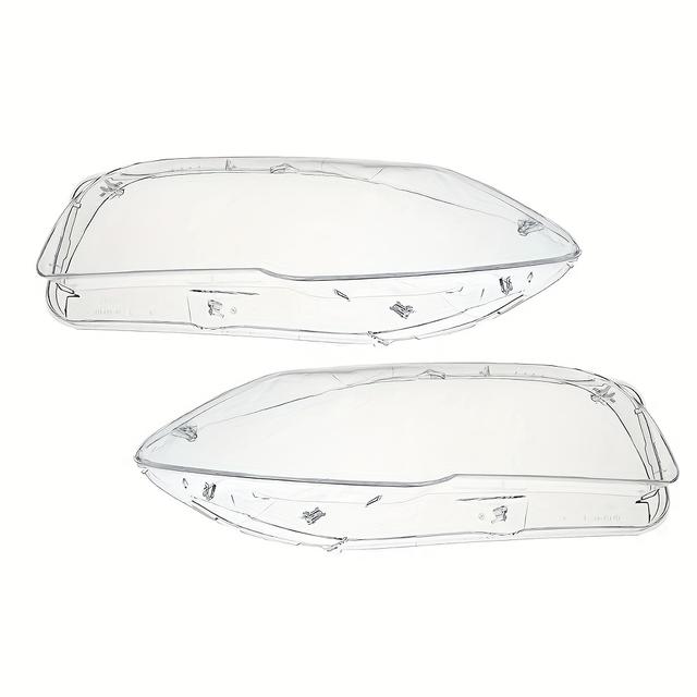 TEMU Front Scheinwerfer Abdeckung Licht Kappe für for bmw F10 F18 5er 528i 535i 2010-2017 Transparent Scheinwerfer Lampenschirm Hülle