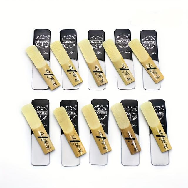 TEMU 10pcs , , Reed Material, Saxophone Whistle Pieces