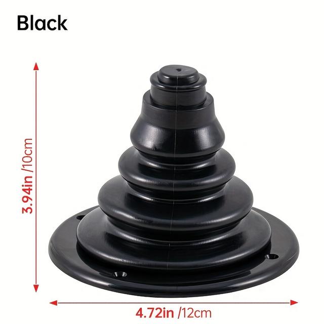 TEMU Marine Engine Cable Boot - 4.72" Rubber Steering & Shift Protector For Boats, Kayaks, Yachts