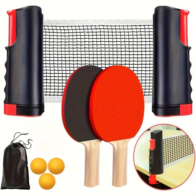 TEMU Set Of Table Tennis Shipping Fee Parent-child Sports Fitness Training