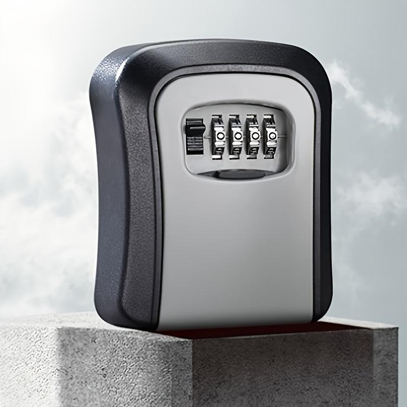 TEMU 1pc Outdoor Wall Mounted Secure Password Key Box, Suitable For Home/car/keys