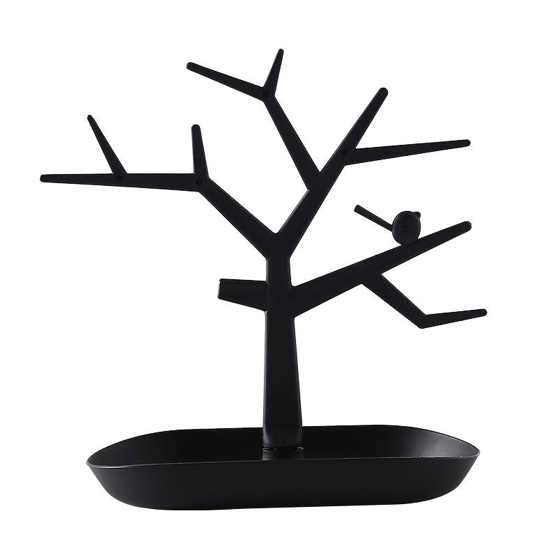 TEMU Kreatives Schmuckbaum-AST-Display | Tisch-Organizer aus Kunststoff für Halsketten, Armbänder, Ohrringe, Ringe - Mehrzweck-Heimaccessoire, Schmucktürme
