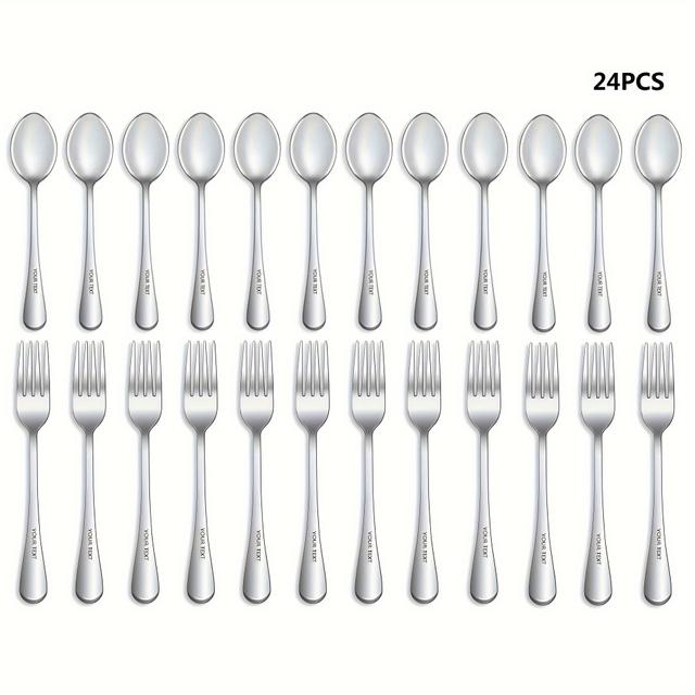 TEMU 우리는 개인화된 옵션을 제공합니다, 포함하여 맞춤형 제품, 커스텀 이름, 생일 소원, 및 12, 16, 및 24 사이즈의 포크 및 스푼 세트. 우리의 독특한 작은 포크 및 스푼 디자인은 호텔, 레스토랑, 가정용 주방, 및 선물로 이상적입니다.