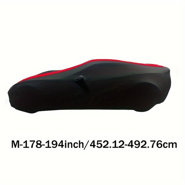 TEMU Universal Indoor Car Cover, Dustproof, Breathable, Elastic, And Stretchable Finish.