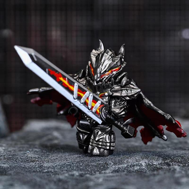 TEMU 1pc Medieval Warrior Figure Statue With Full Armor & - Collectible Miniature Model Suitable For Tabletop Rpgs, Historical , Decor - & Head Assembly Parts