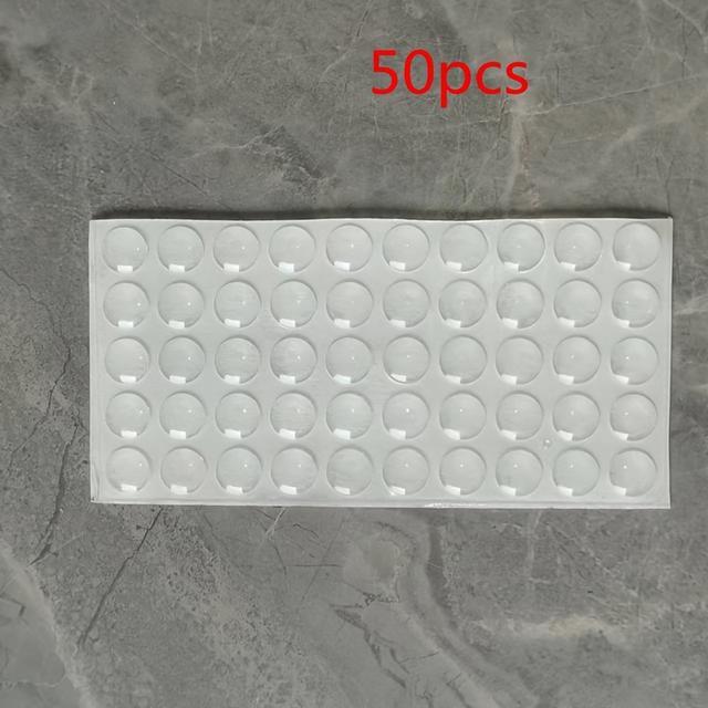 TEMU 50/100pcs Self-adhesive Shock Absorber Bumper Furniture Pad Cushion Protector