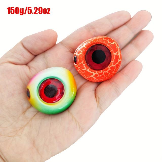 TEMU 2pcs Sea Fishing Lures, Yanyue , Saltwater Fishing Bait, Jig Head For Seabass, Cod, Tuna