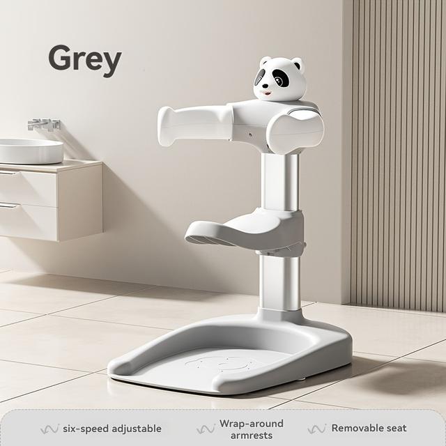 TEMU A Standing Bath Station For Children, A Home Bathing Rack For Kids, Featuring A Non-slip Design With Adjustable Height, Suitable For Bathrooms And For Boys And Girls, Up Mothers' Hands, In