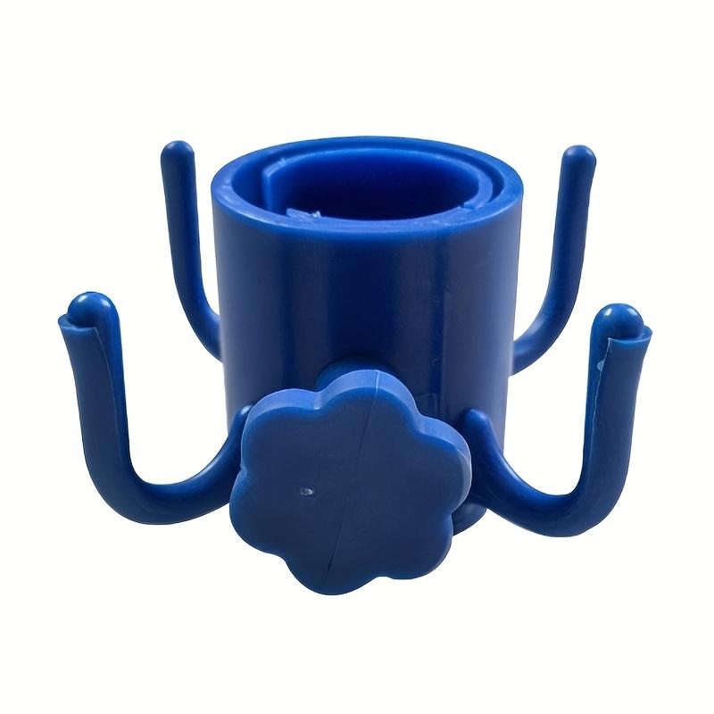 TEMU Adjustable 4-prong Beach Umbrella Hook - Durable Abs Plastic, Ideal For Towels, Cameras, Clothes, Hats & Bags - Perfect For Beach, Camping & Travel Gear, Beach Accessories