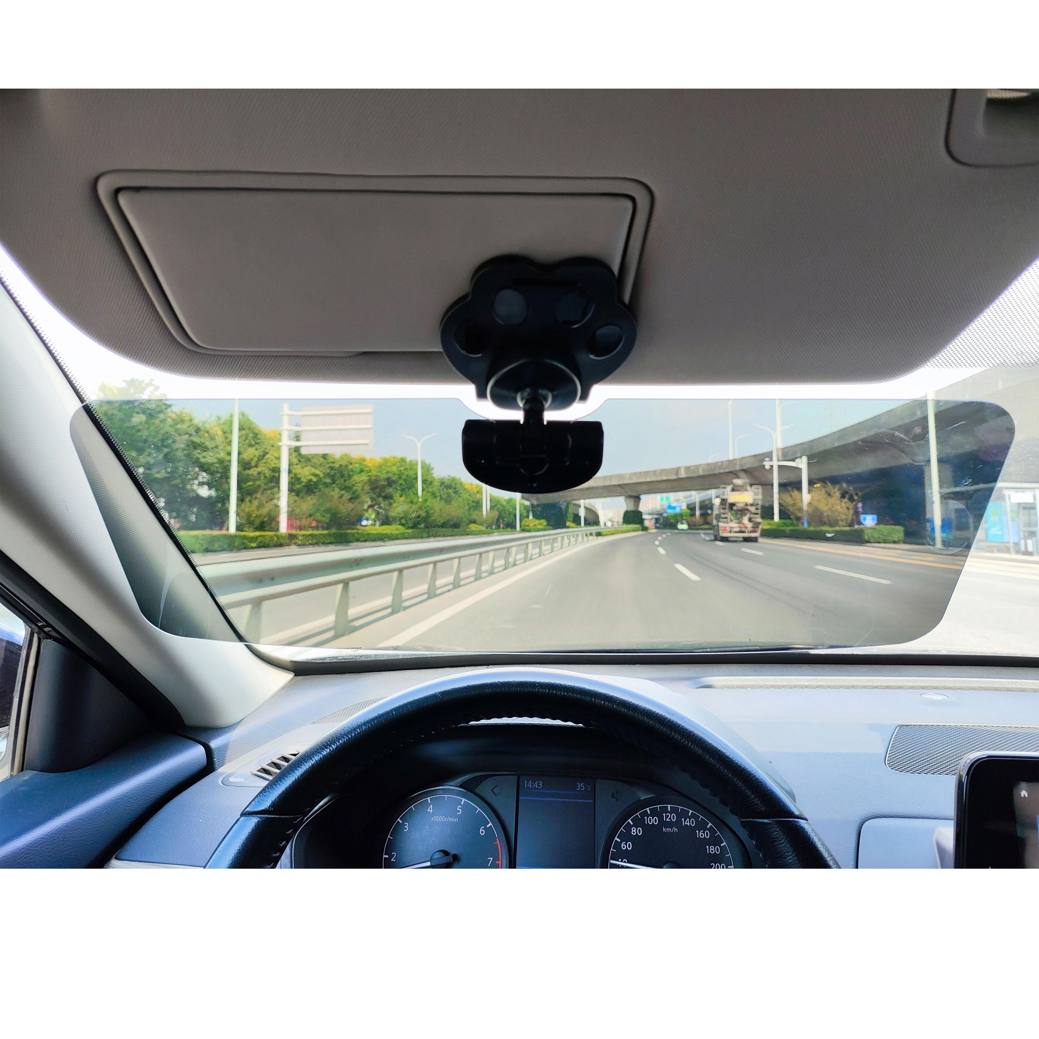 TEMU 2025 Auto Polarisierende Blendfreie Sonnenblenden-Visiere für Fahrer Modebrillen