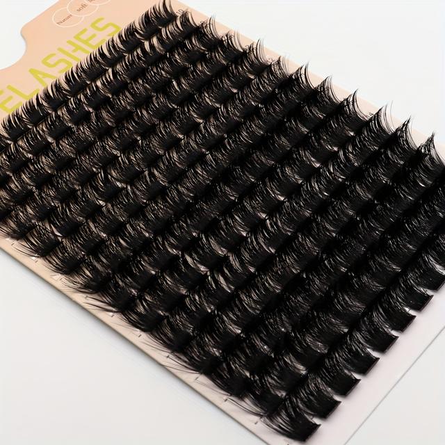 TEMU 14 168 Of False Eyelashes 150p C/d 0.07mm Diy Lengths Eyelash