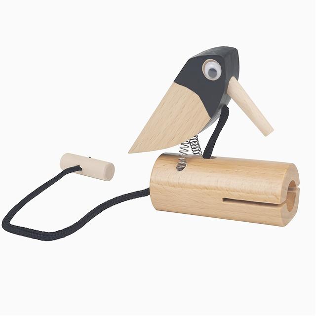 TEMU Pito de pájaro carpintero, tambor parlante, raspador de cocodrilo, instrumento de percusión latina. Puede usarse como regalo, premio o como de puerta