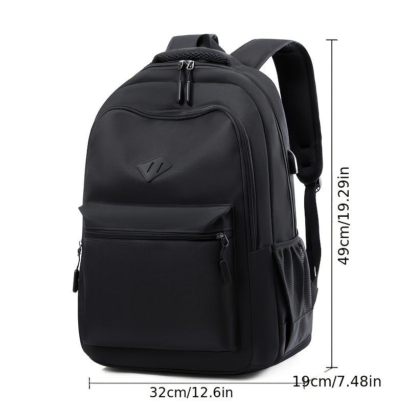 TEMU Large Capacity Multifunctional Wear-resistant Backpack, Fashionable Easy Casual Travel Bag, Suitable For Occasions