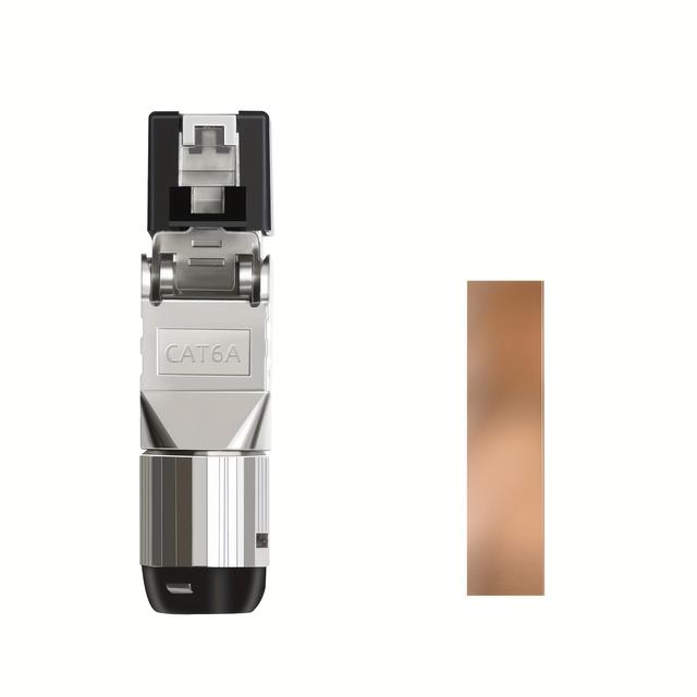 TEMU Zoerax 6/12pcs Cat6a Rj45 Network Connector Rj45 Plug Modular Lan Plug