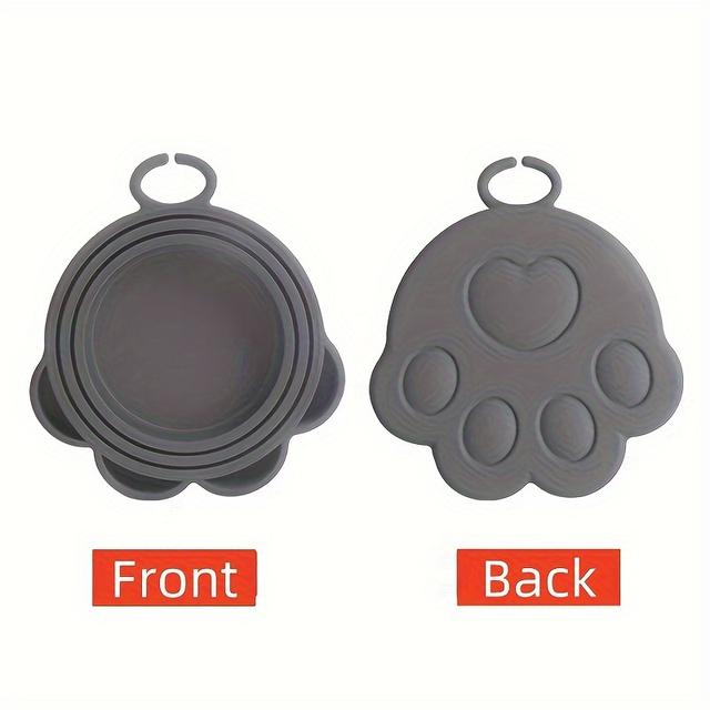 TEMU Silicone Seal Canning Lid For Pets Cats And Dogs, Suitable For Multiple Sizes, Insurance Dustproof Closure