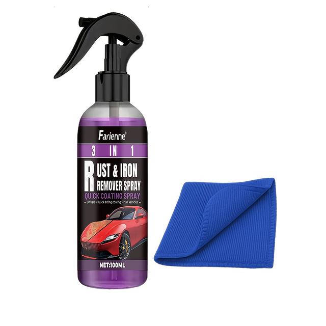 TEMU Wheel | Rim And Iron Remover | Easy-to-use Trigger Nozzle | Suitable For All Types Of Vehicles | Restores Shine And Protects Wheels From Corrosion