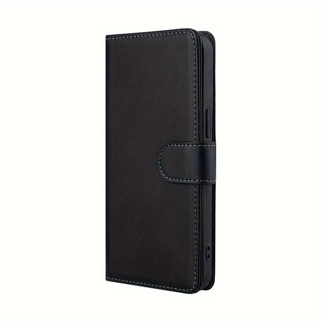 TEMU Protective Rfid With Card Slots Leather Wallet Flip Case Flip Phone Case For Galaxy A15 A55 A35 4g 5g
