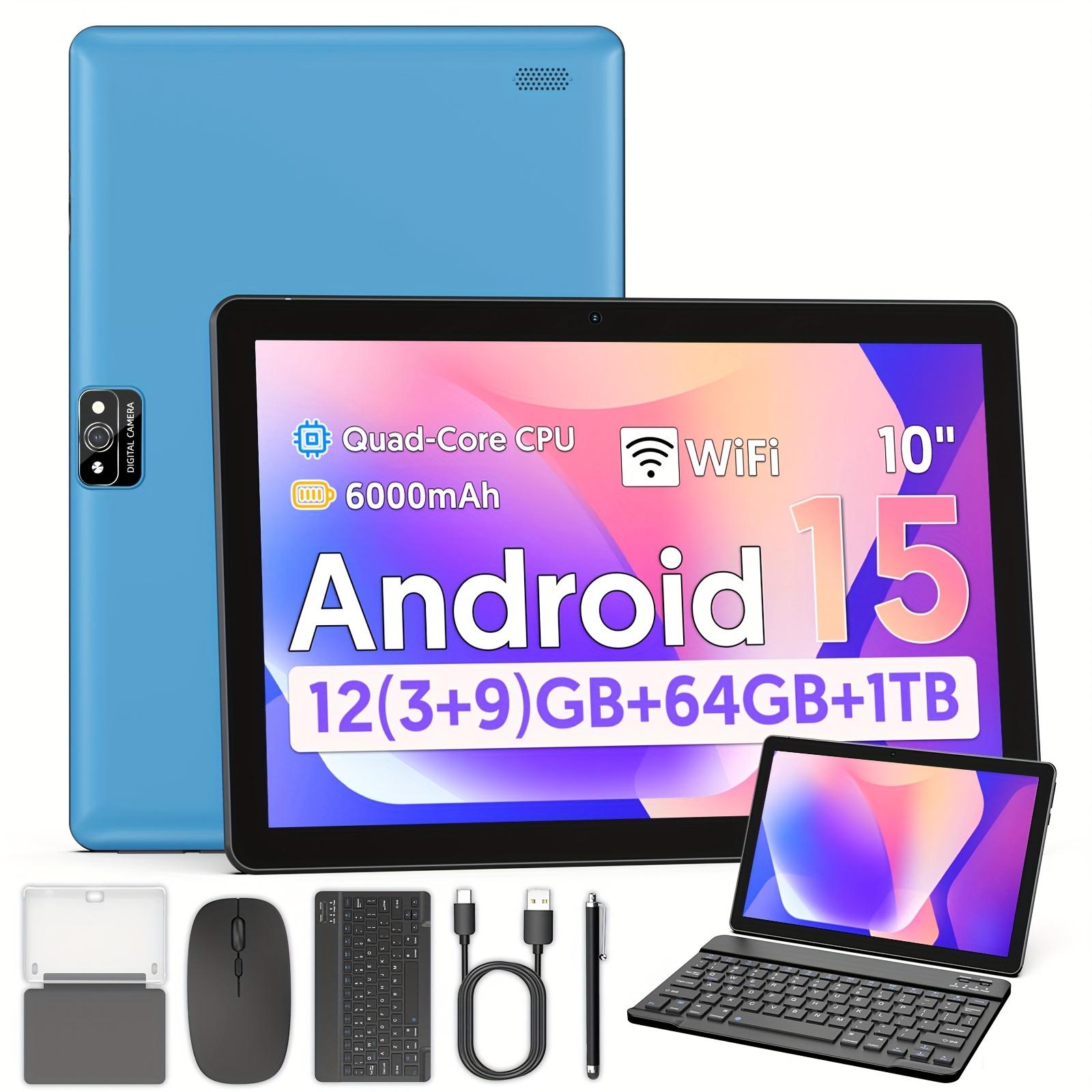 TEMU Intelligent System Is Coming, With Android 15 Version, 3gb+9gb Expandable , 64gb Rom, 10 Inch High-definition Touch Screen, Wi Fi Tablet, 8mp+2mp Camera, 6000mah Battery, Gift, From (tablet
