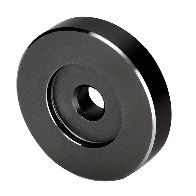 TEMU Adaptador para discos de , accesorio de aluminio sólido (Plateado/), compatible con tocadiscos de vinilo de 7 pulgadas, no requiere electricidad