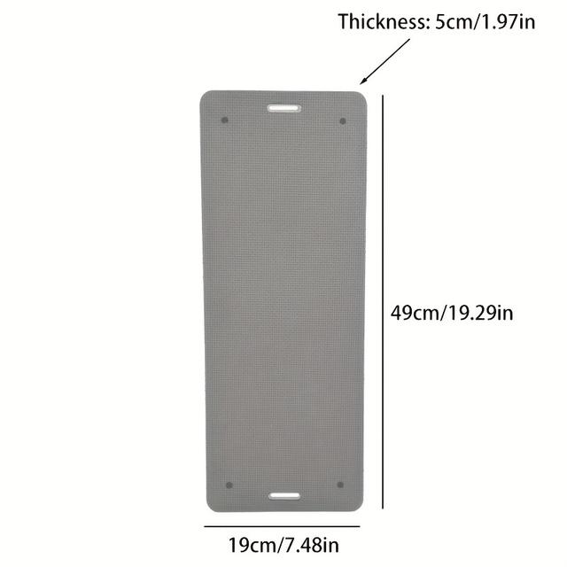 TEMU 1pc 고품질 EVA 폼 요트 뭉게기 - 두꺼운 충돌 방지 보호 패드, 카약 및 보트에 적합, 내구성 있는 텍스처된 표면, 둥근 모서리, 물리 스포츠 및 대양 사용에 완벽, 카약 액세서리