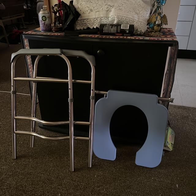 TEMU Adjustable Height Toilet Seat With Handle, Supports Up To 125kg, Toilet U-shaped Seat Riser, Suitable For All Toilets, Seniors And Individuals With Mobility