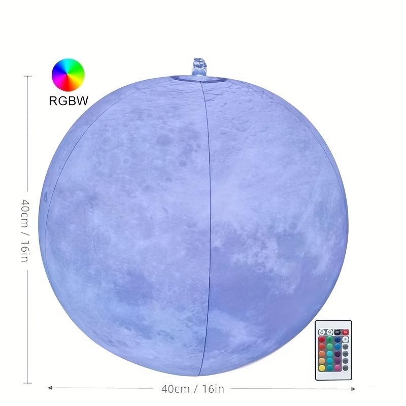 TEMU Floating Pool Lights, 40cm/16 Inch Led Balls For Swimming Pools, , Patio, Wedding, Pool Party - Outdoor Pool Decor