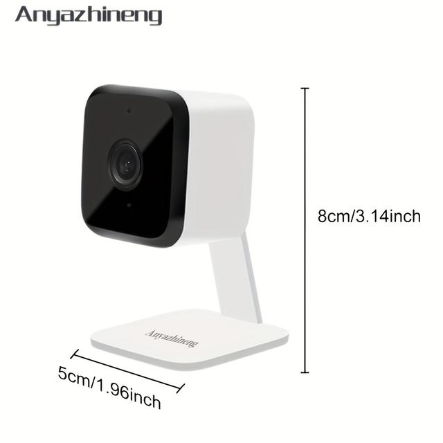 TEMU HD Smart Kamera, Kabellose Kamera, Babyphone, Zwei-Wege-Audio, Infrarot-Nachtsicht, Handy-Fernbedienungs-App, Überwachung jederzeit und überall, Smart Home Kamera, Schützt die Familien Sicherheit