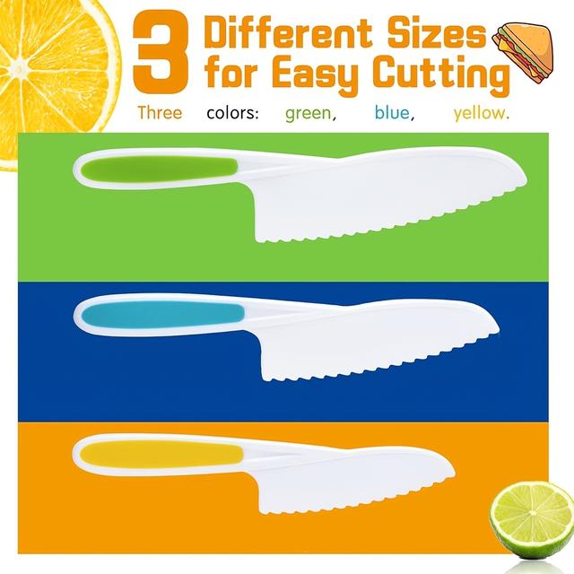 TEMU Kitchen Set, For Real Cooking Kitchen Tools, Set, Includes Plastic And Wood Set, Crinkle Cutter, Sandwich Cutters, Peeler, Cutting Board For Birthday Present