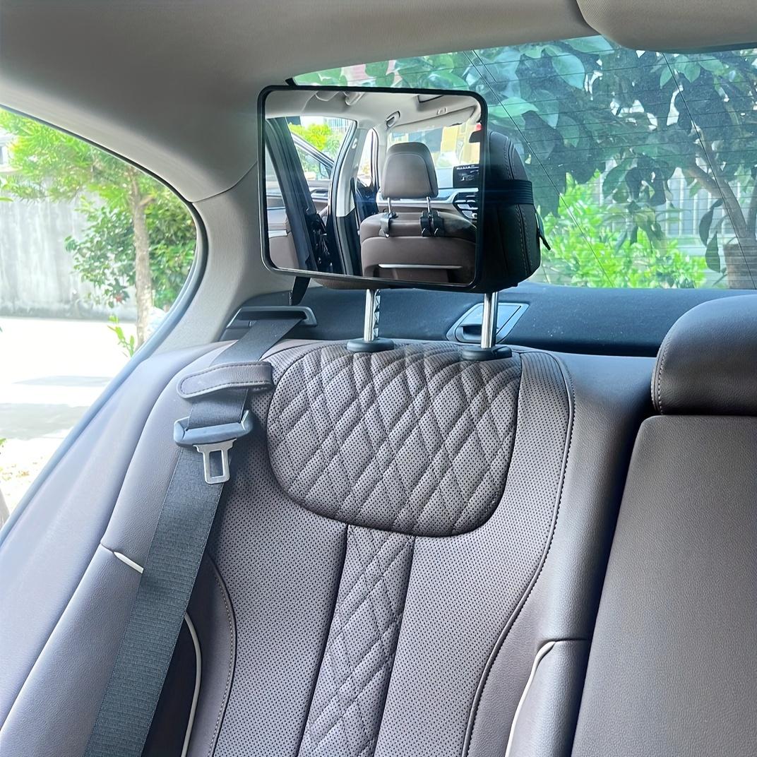 TEMU 1 pieza Espejo retrovisor de acrílico irrompible para niños, para asientos de coche orientados hacia atrás