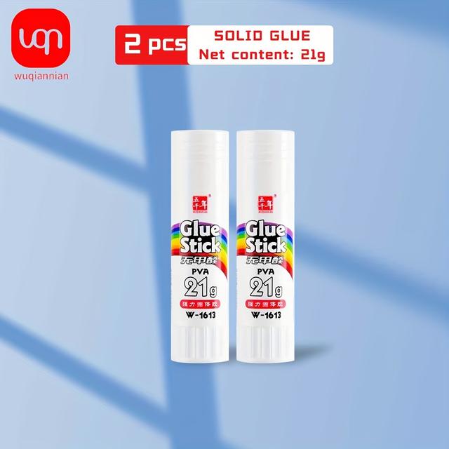 TEMU Barras de Sólida - 2 unidades, 4 Peso Diferentes de Barras de Não Tóxicas - 9G, 15G, 21G e 36G - Perfeitas para Escritório, Artesanato e Material Escolar para a Volta às Aulas