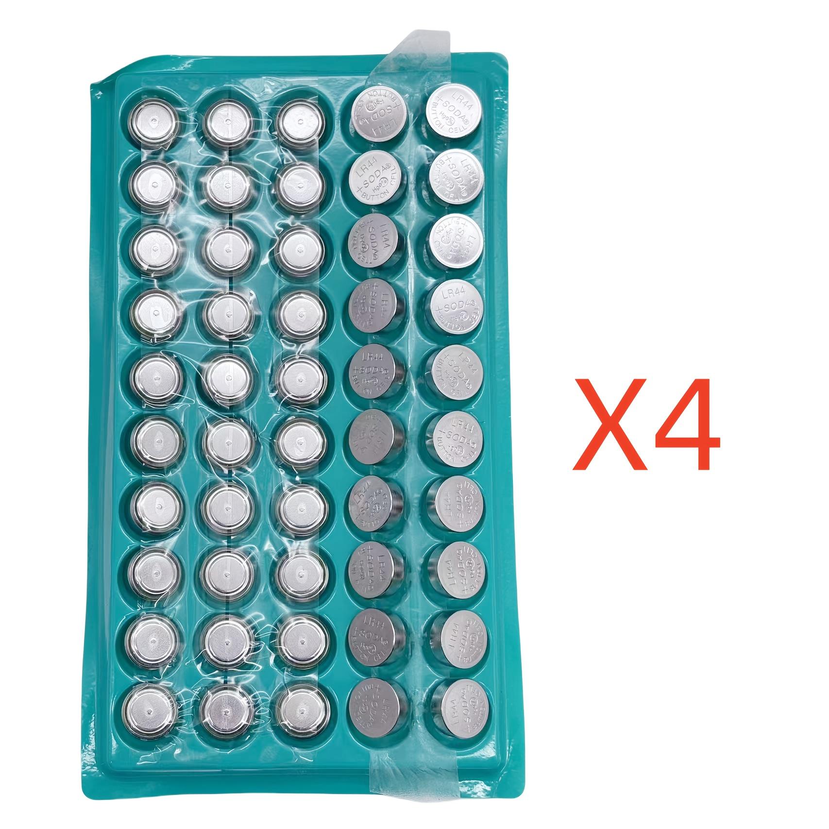 TEMU 50/200pcs Lr44 Ag13 Battery 1.5v Long-lasting Alkaline Button Cell Coin Battery For Watch, Lighting, Rv Battery &