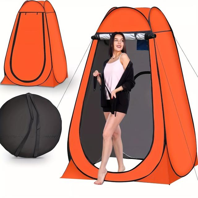 TEMU Portable Pop-up Privacy Tent For Outdoor Camping Shower Toilet Changing Room Hiking