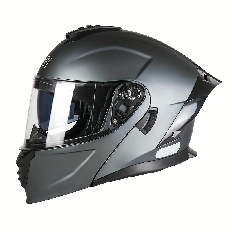 TEMU Motorcycle Helmet Flip- For Men And Women In All