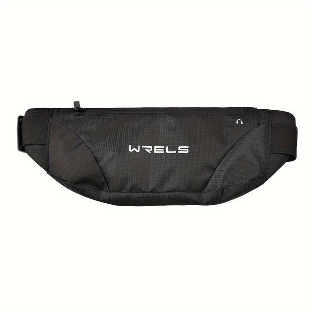 TEMU Wrels Outdoor Sports Running Waist Pack - Multi Functional, Shockproof, Phone Protection, Lightweight, With Headphone Jack, Suitable For Fitness, Running, Hiking