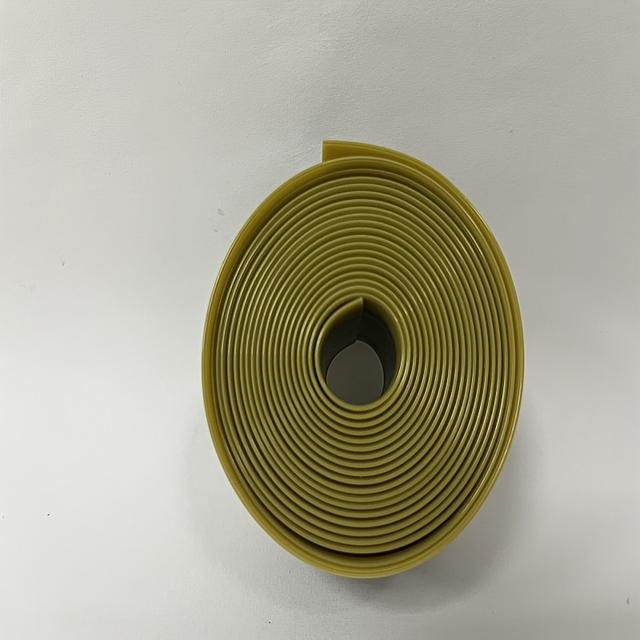 TEMU 1 Black And Yellow Tpu Puncture-proof Bicycle Mountain Bike Inner Tube Tire Puncture-proof Puncture-proof Liner Tape 40mm*1.0mm*2300mm