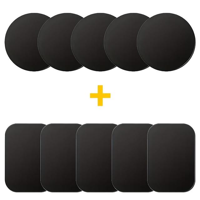 TEMU Creative Metal Magnetic Guide Sticker For Car Navigation Tablet And Phone Mount