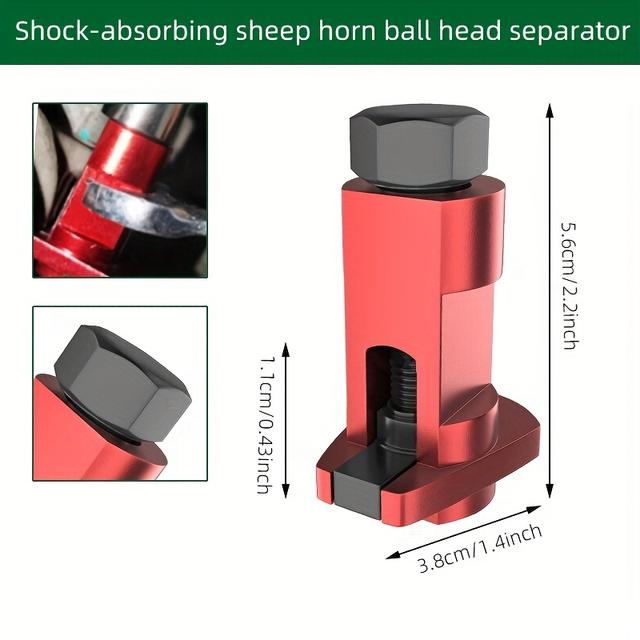 TEMU Lower Arm Ball Joint Separator, Shock Absorber Manual Tool For Disassembly And Installation, Strut Spacer