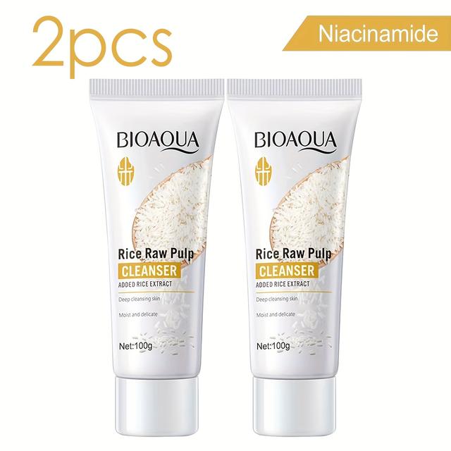 TEMU 2 sztuki Głęboko Oczyszczający Płyn do Twarzy dla Wrażliwej Skóry, Odpowiedni zarówno dla Mężczyzn jak i Kobiet na Codzienne Użytkowanie