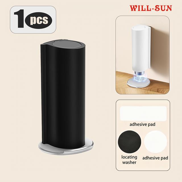 TEMU -narrow Indoor Anti-collision , Silent , Bathroom , Anti-collision , Magnetic , Invisible , Anti-collision Door Clip, No-drill Stopper, Indoor Toilet