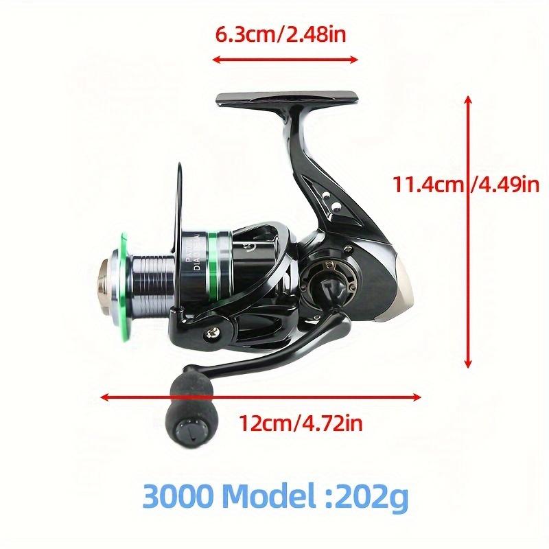 TEMU 1 5.2: American Metal Rocker Fishing Reel Rock Fishing Rod Fishing Gear Supplies