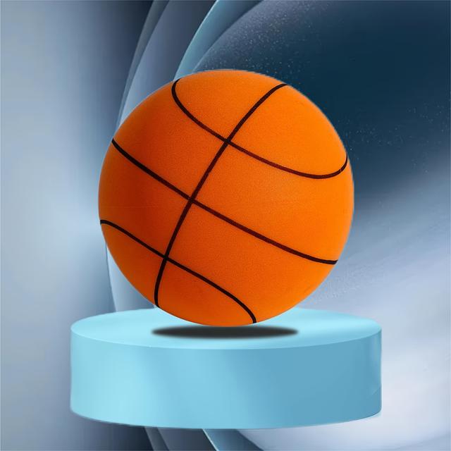TEMU Qwk Non-toxic Eva Foam Basketball Suitable For & - Indoor/outdoor Foam Balls With Vibrant Colors, Durable For , Team Games - Ideal For & (christmas/halloween/thanksgiving Gift)